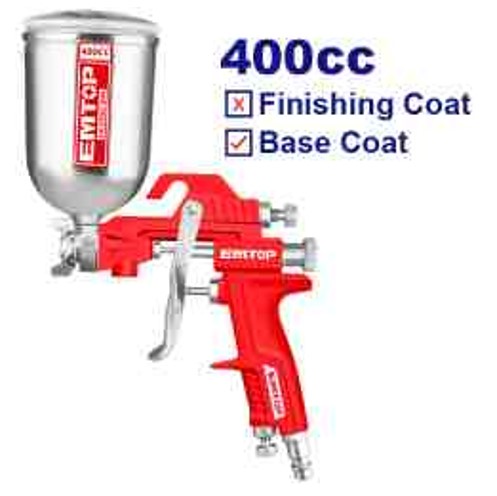 EASG04012, Air spray gun Pneumatic Professional Tool with Multiple Connector Options